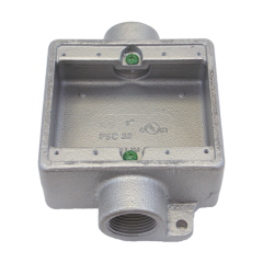 ACP FSC50A; 1G ALUM FS BOX 2 HUB 1/2IN