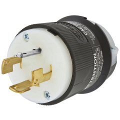 HUBBELL HBL7411C; LKG PLUG-4P4W20A250V