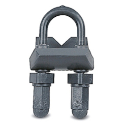 O-CAL RA3-G; 3 IN RIGHT ANGLE CLAMP GRAY