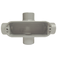 ACP X125A; 1-1/4 IN ALUM X CONDUIT BODY