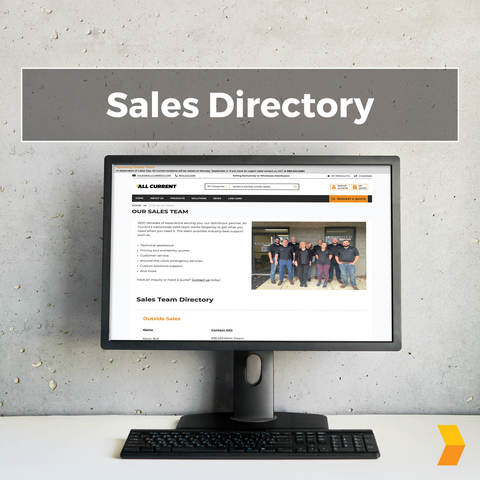 Sales team directory